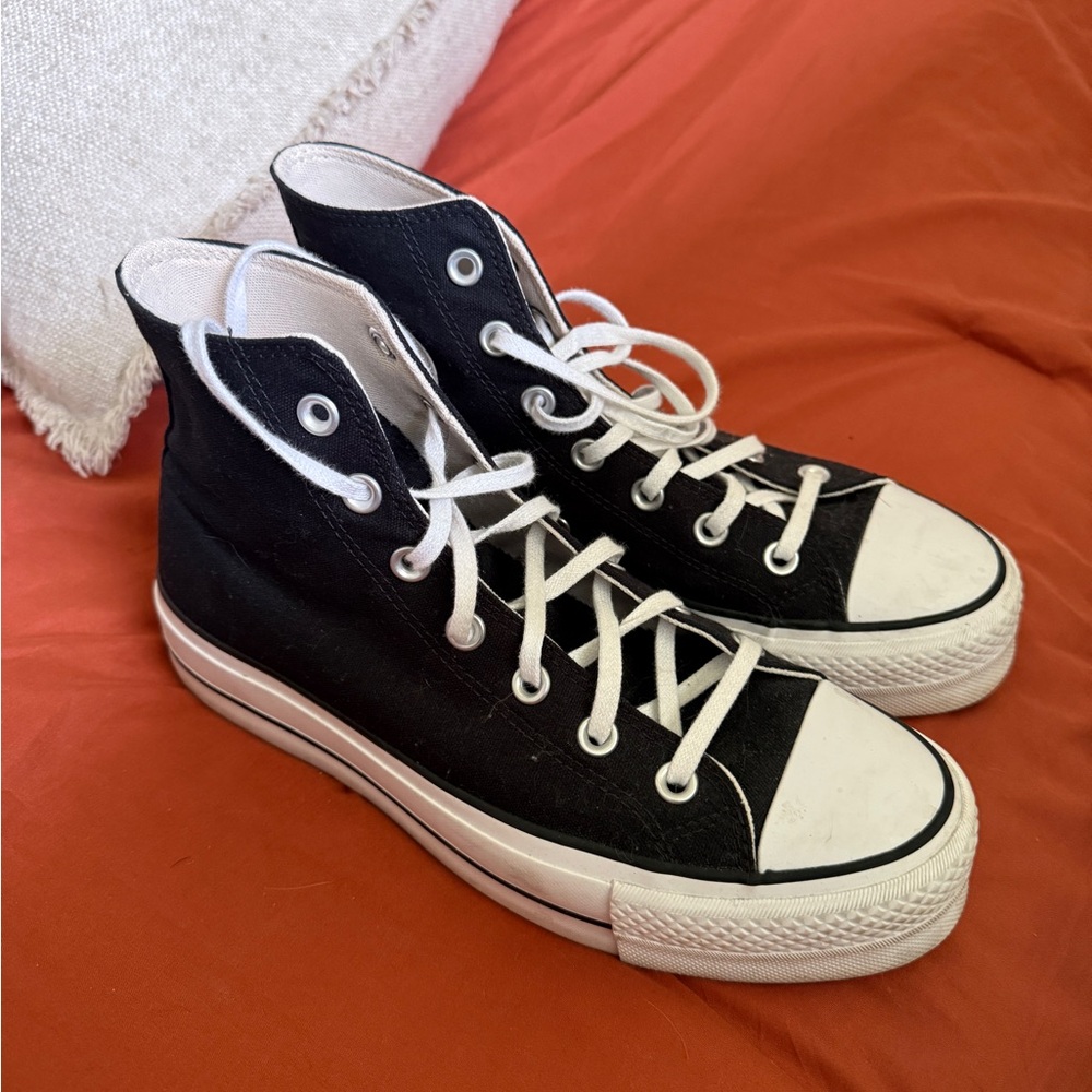 Converse platform high tops